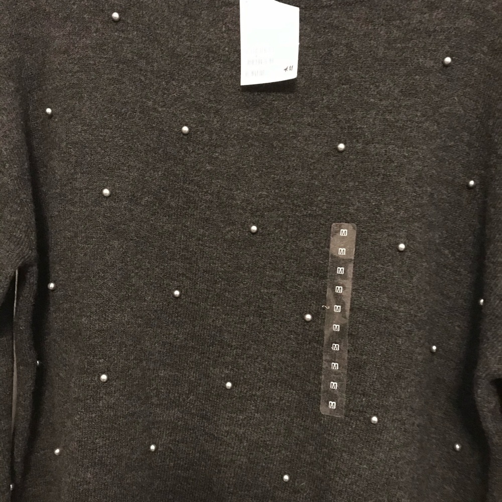 H&M Beaded Sweater